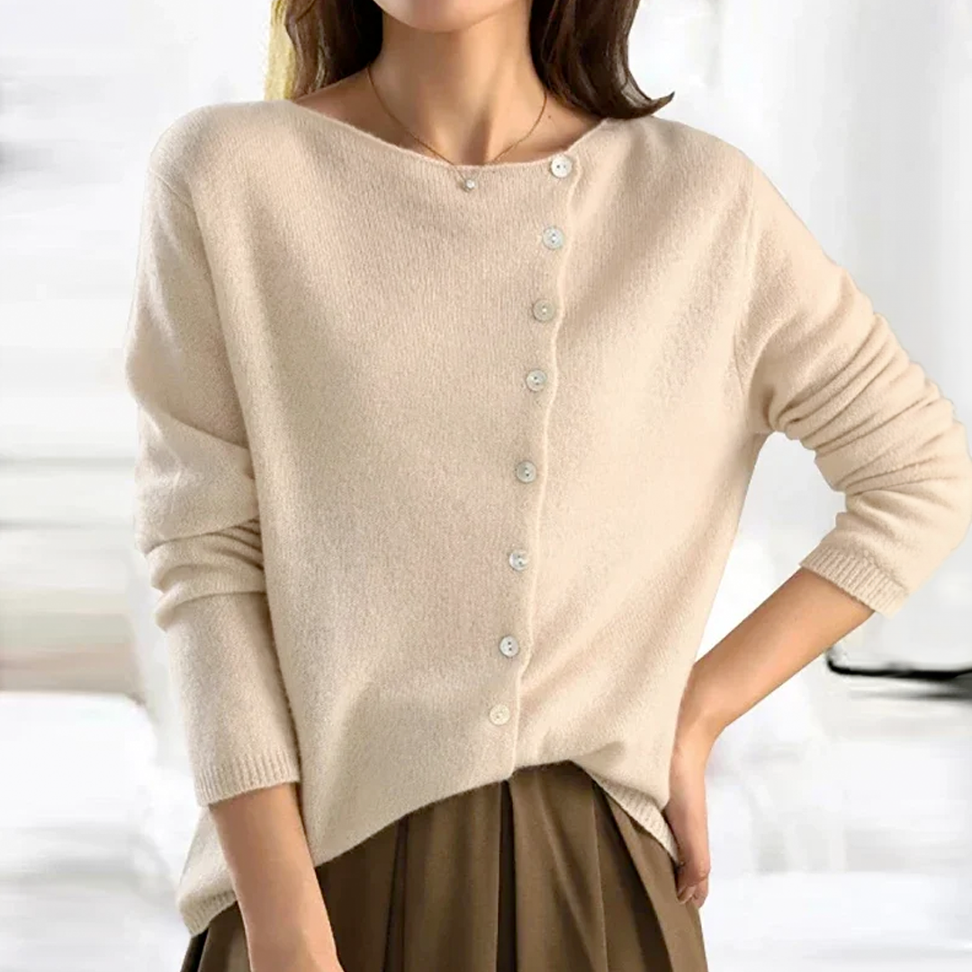 GrößeTobey | Schlichter langärmeliger Pullover