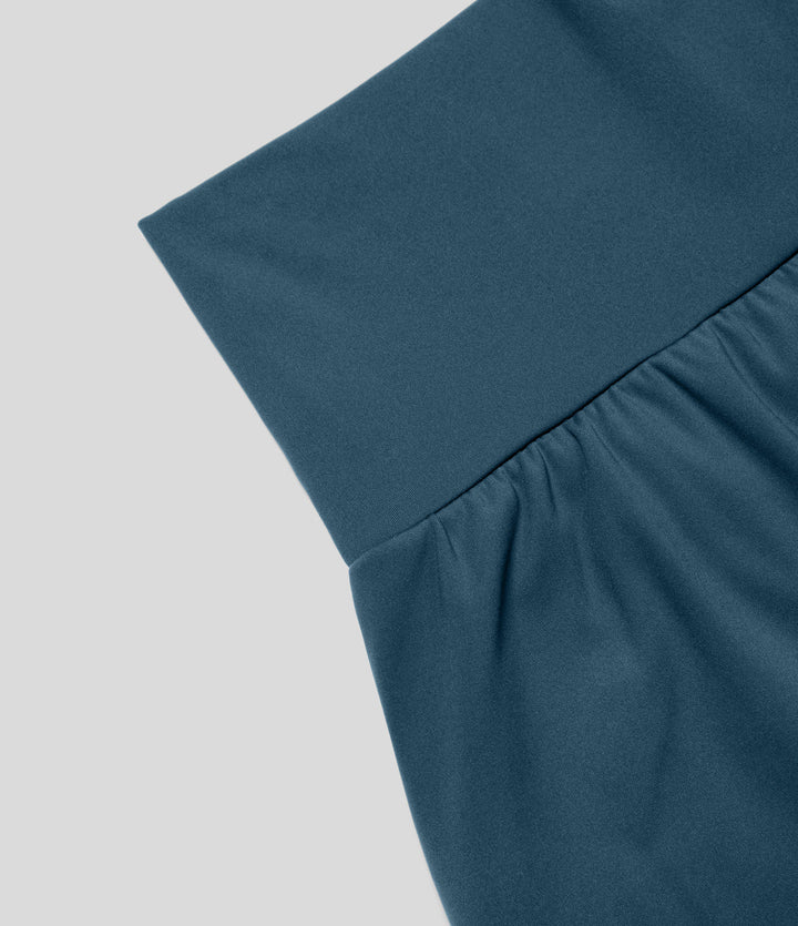 Hilara | 1-in-1 Yoga-Shorts mit hoher Taille, Gesäßtasche und Seitentasche