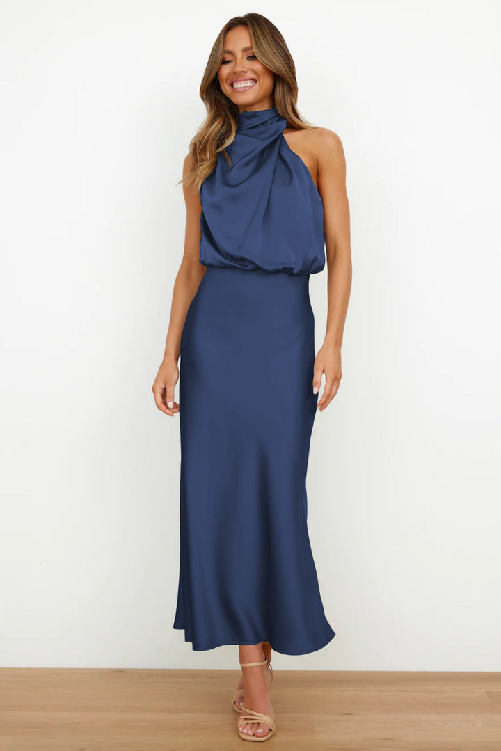 LARA | SATIN KLEID