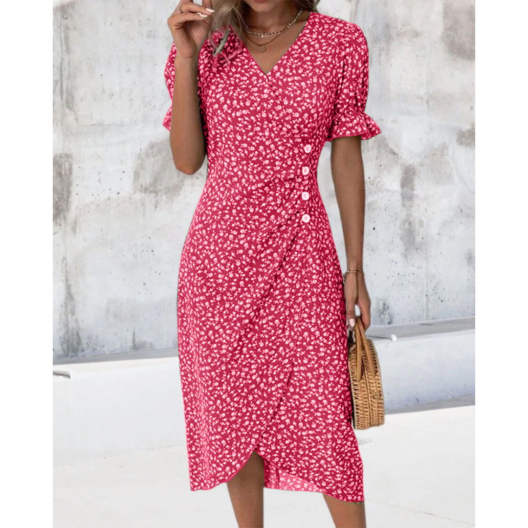 Florence | Figurbetontes Wickelkleid