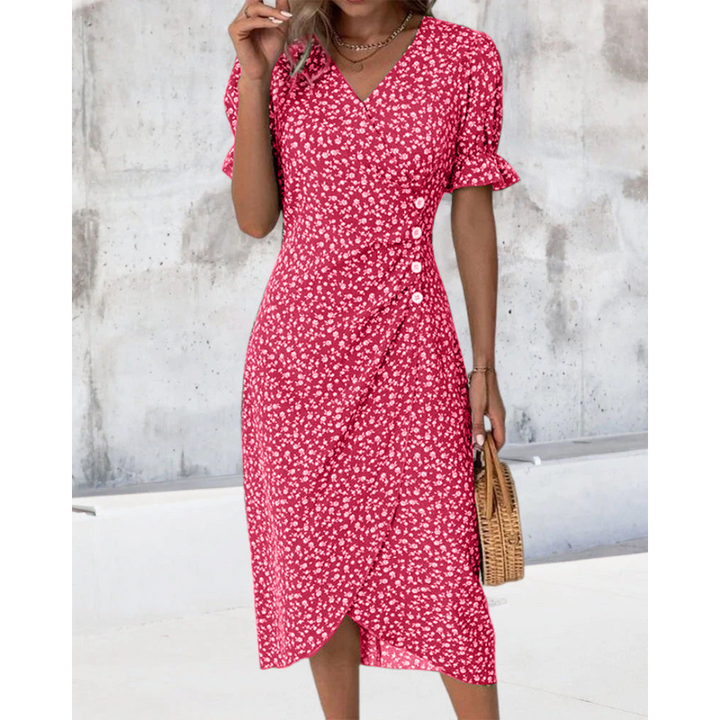 Florence | Figurbetontes Wickelkleid
