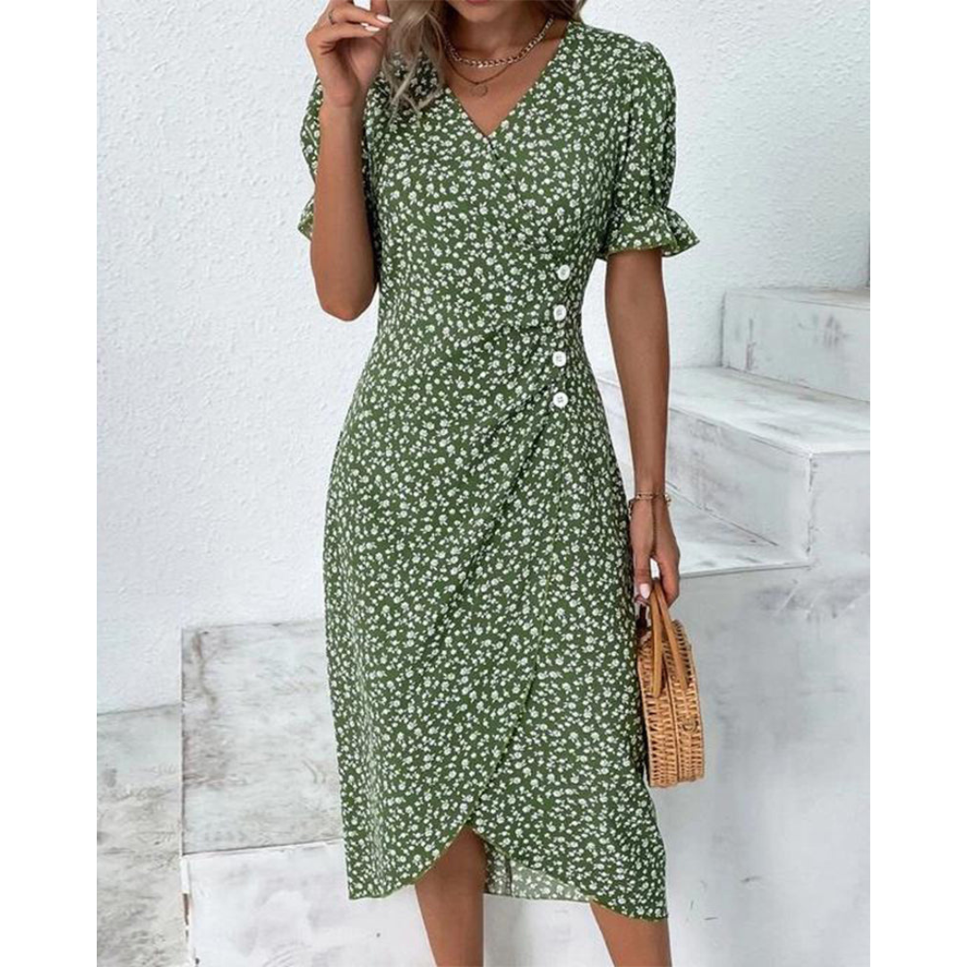 Florence | Figurbetontes Wickelkleid
