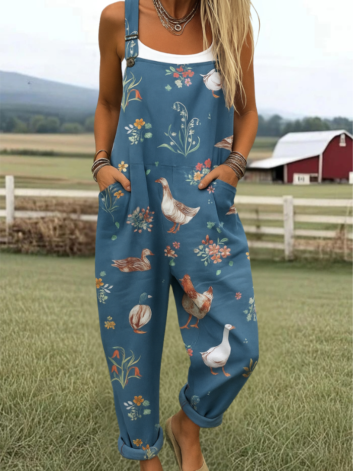 Marta | Künstlerischer Overall-Jumpsuit