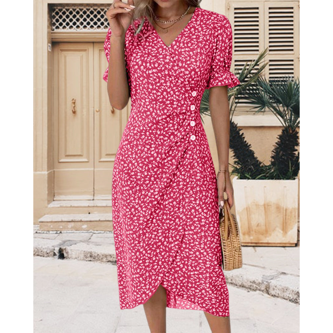 Florence | Figurbetontes Wickelkleid
