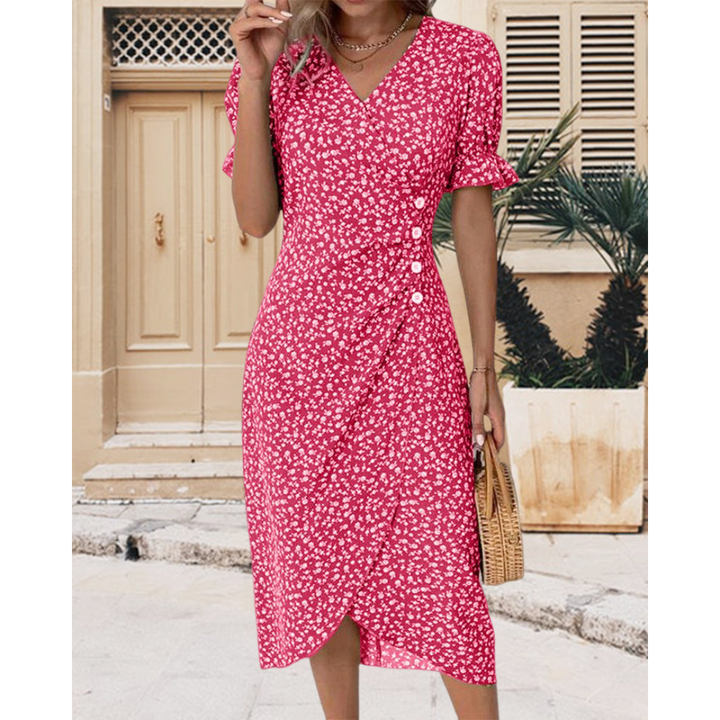 Florence | Figurbetontes Wickelkleid