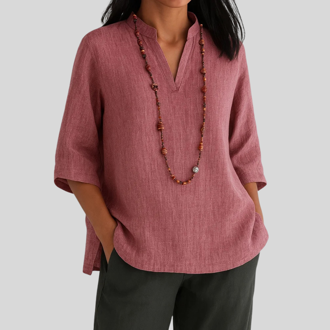 Luna | Leinenbluse mit entspannter Eleganz