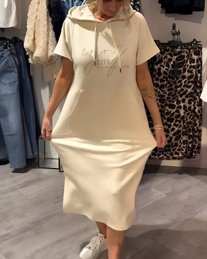 MAREN | Bequeme Hoodie-Kleid für jeden Tag