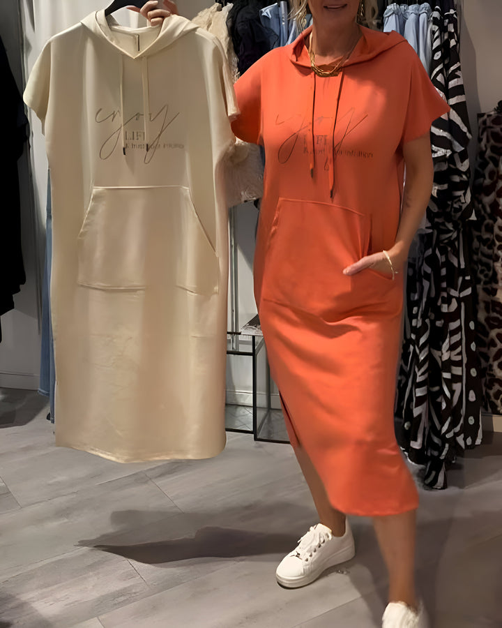 MAREN | Bequeme Hoodie-Kleid für jeden Tag