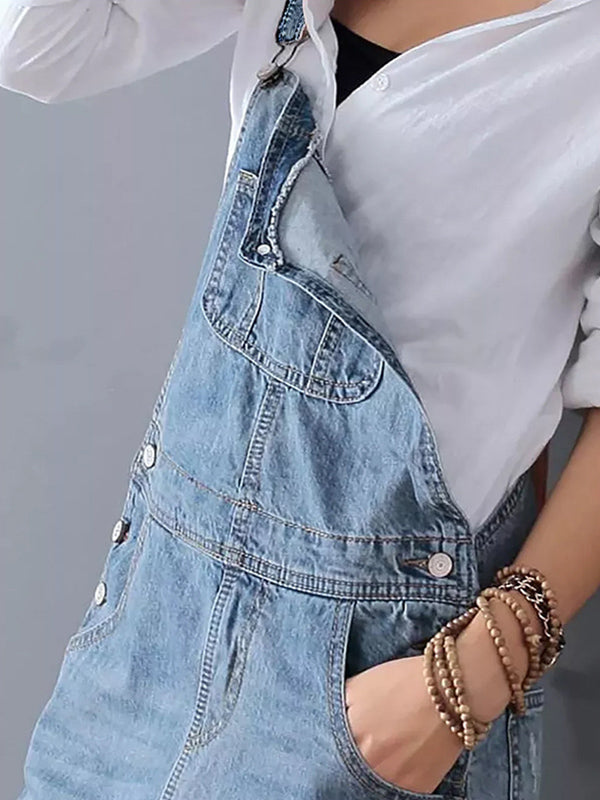 MABEL | DENIM-LATZKLEID