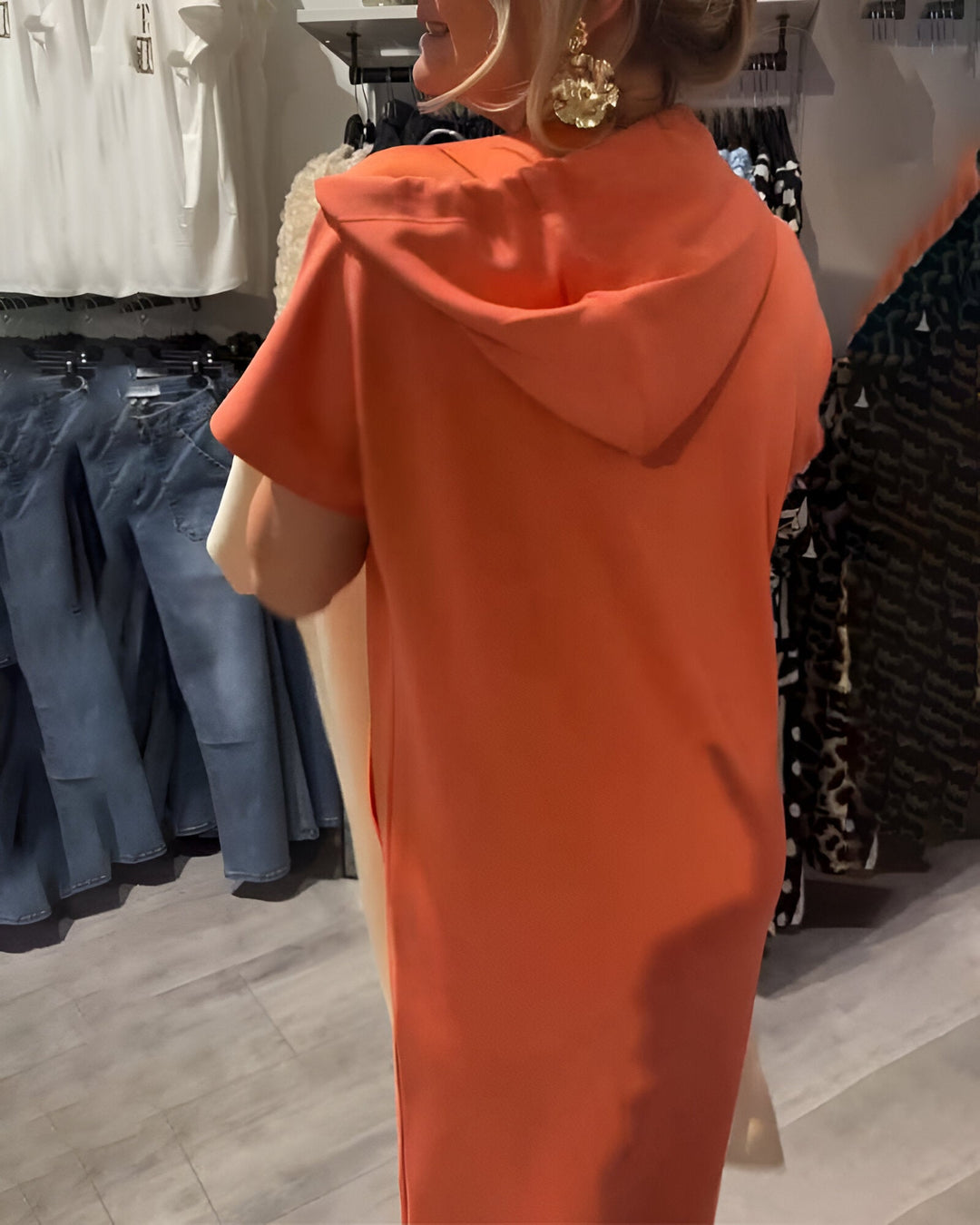 MAREN | Bequeme Hoodie-Kleid für jeden Tag