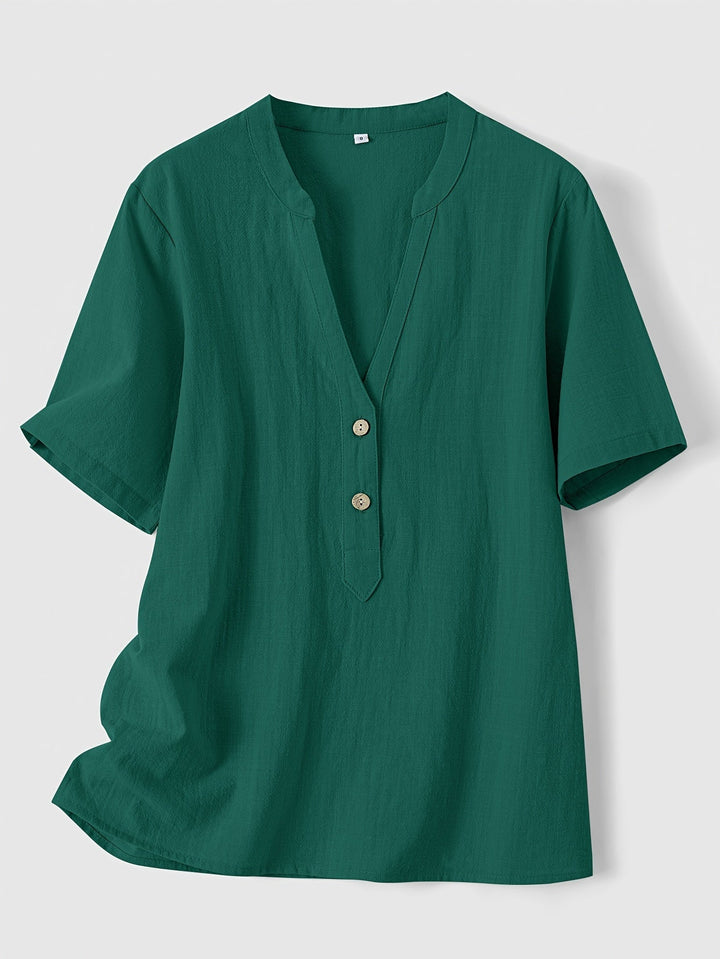 Tara | Elegante Bluse mit V-Ausschnitt