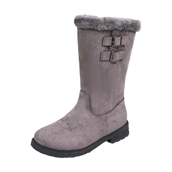 LINA | Warme Winterstiefel mit komfortablem Waden-Schaft