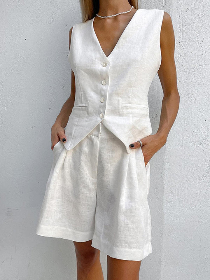 Sophia | Luftiges zweiteiliges Sommerkleid-Set