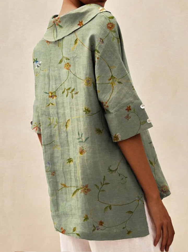 Andrea | Elegantes Top mit V-Ausschnitt