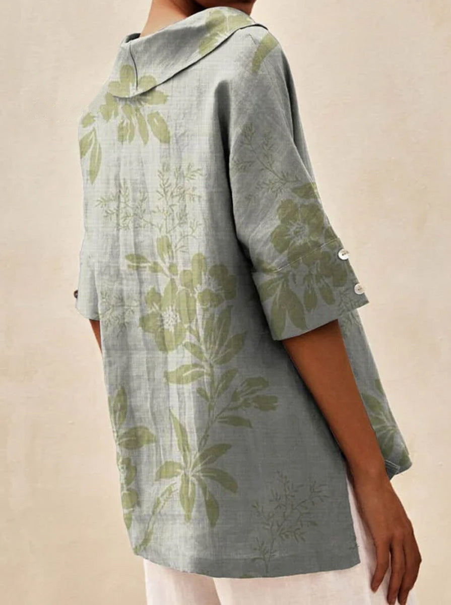 Andrea | Elegantes Top mit V-Ausschnitt