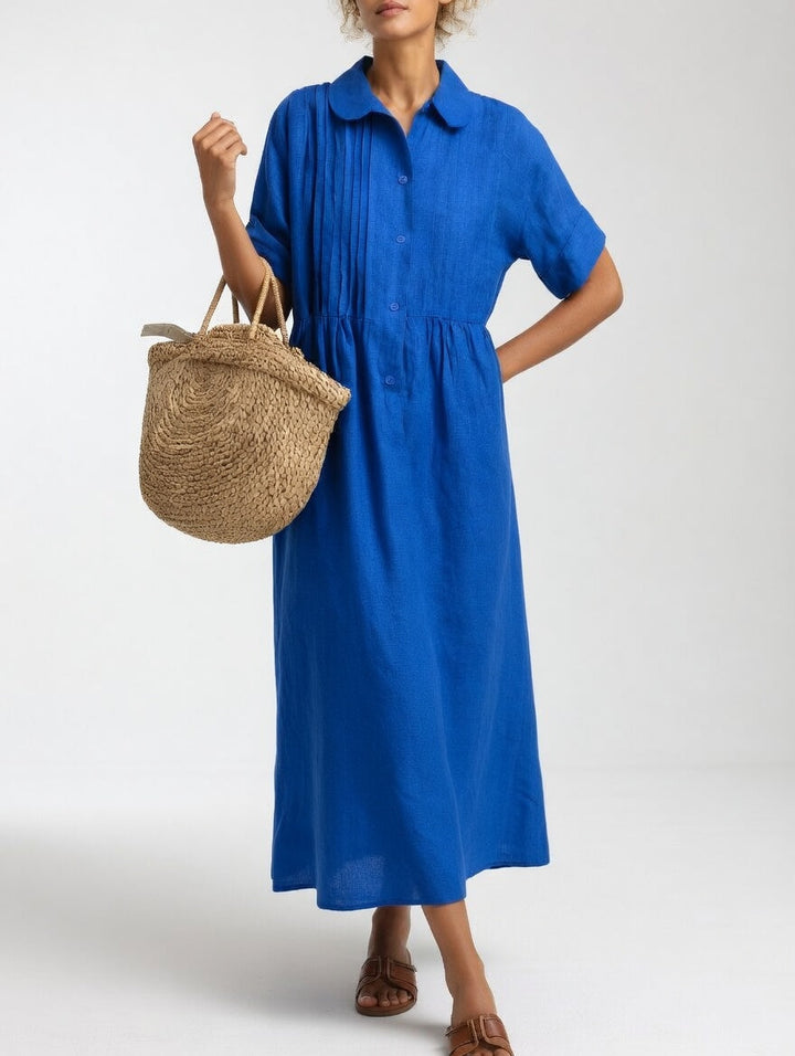 LYSANDRA | Luftiges Sommerhemdkleid