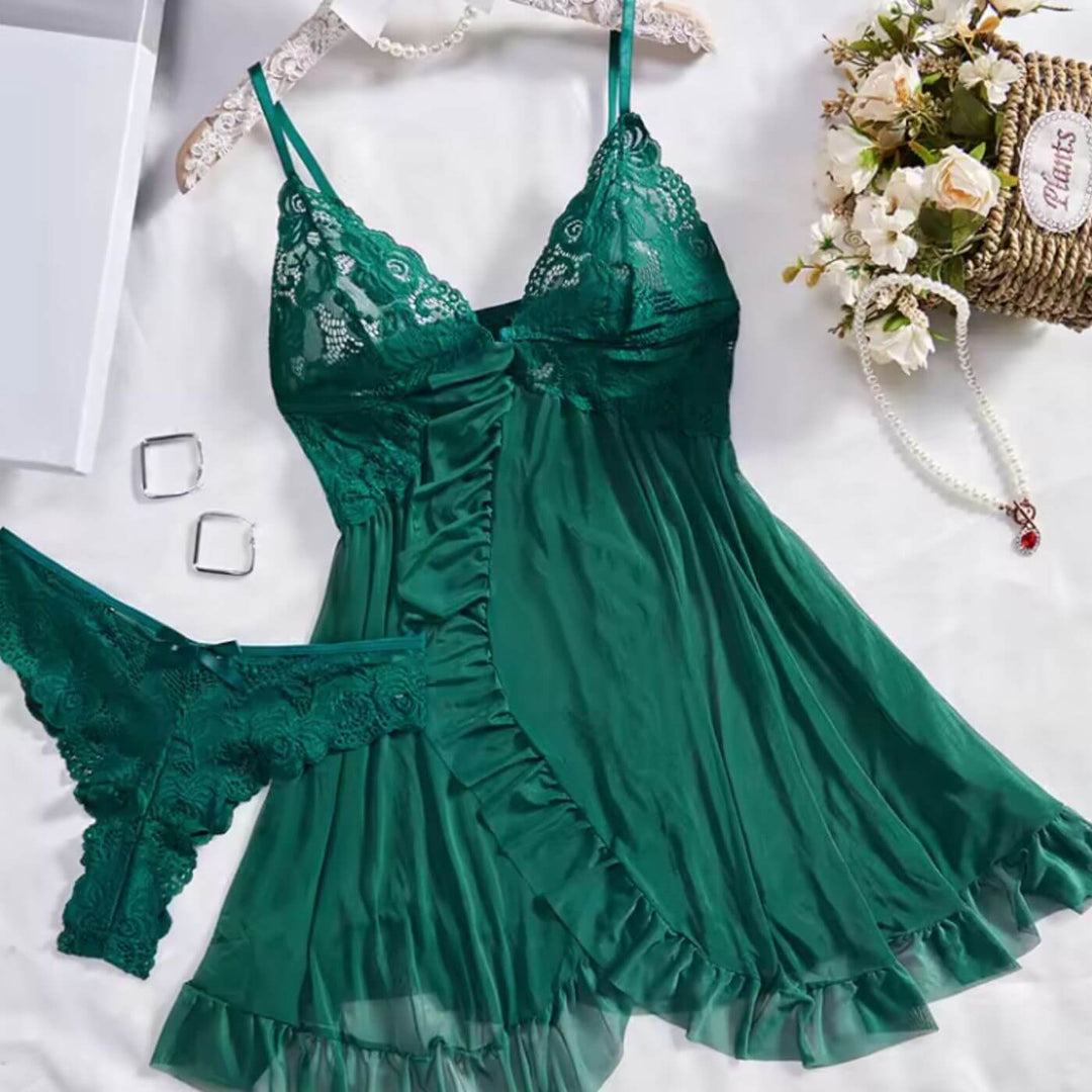 EMILIA | Verführerisches Spitzen-Unterwäsche-Set