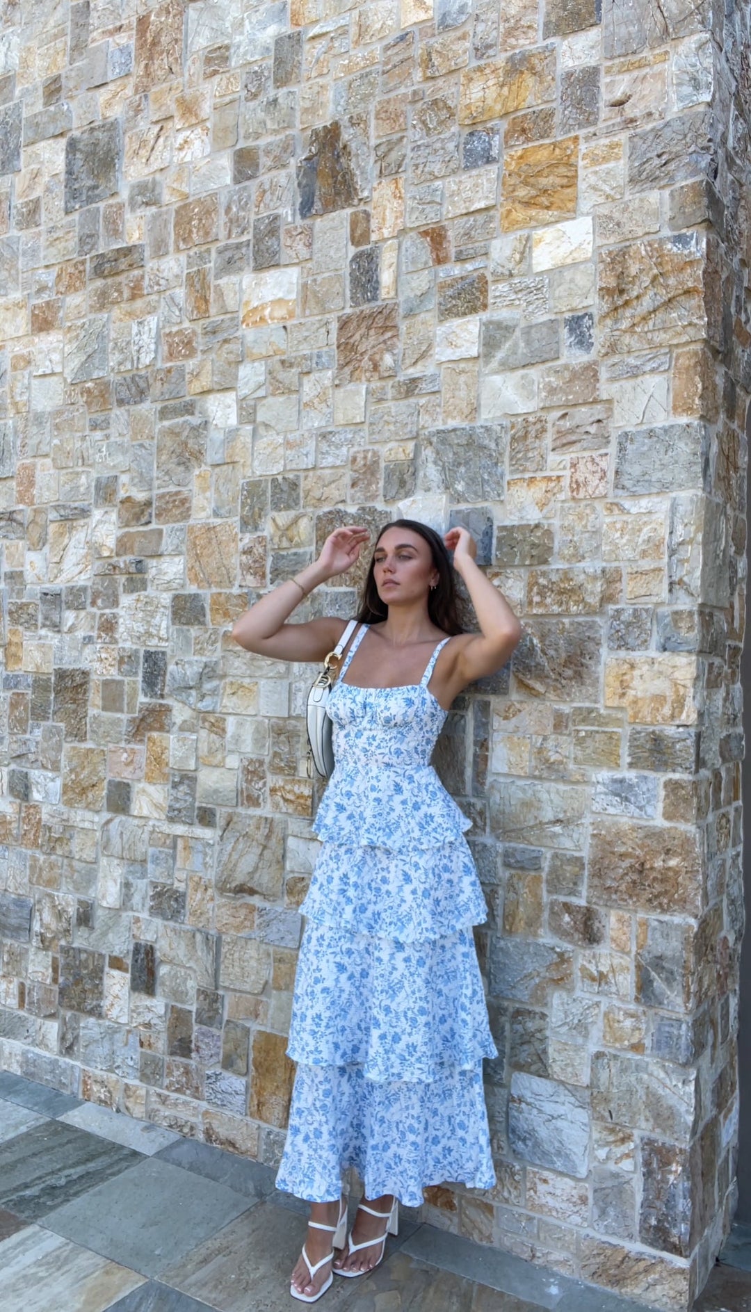 MATILDA | MAXIKLEID MIT RÜSCHEN