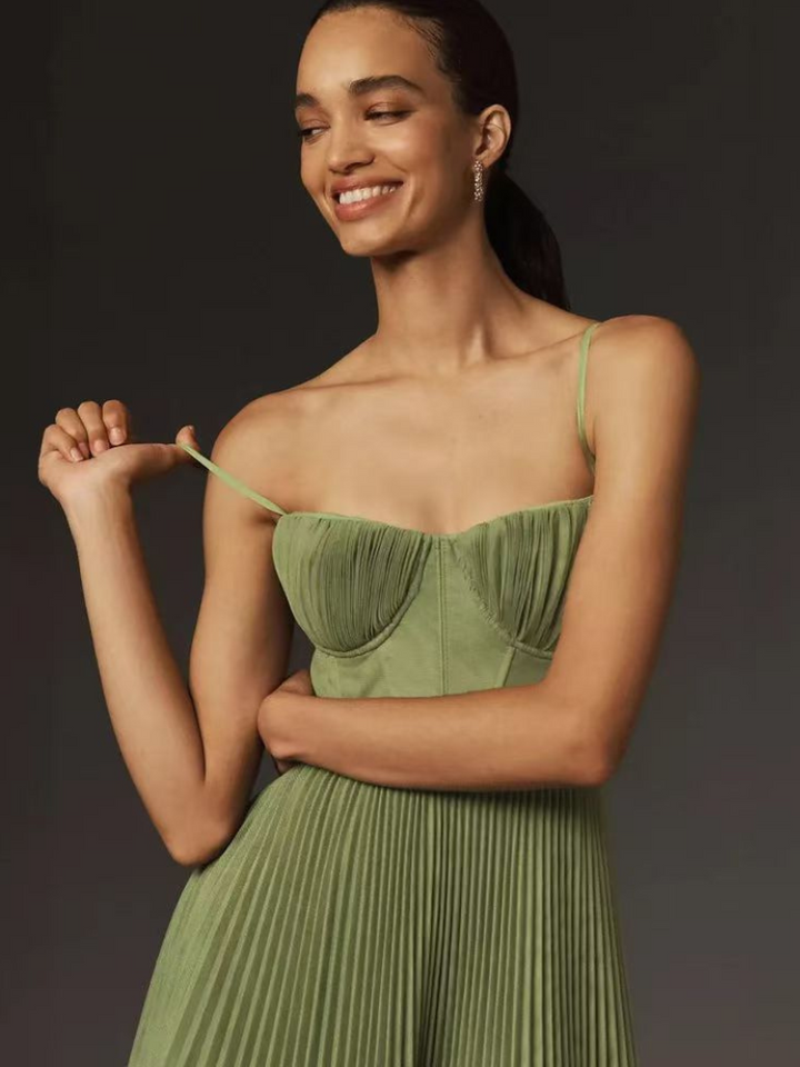 VERONIQUE | Verde Maxikleid