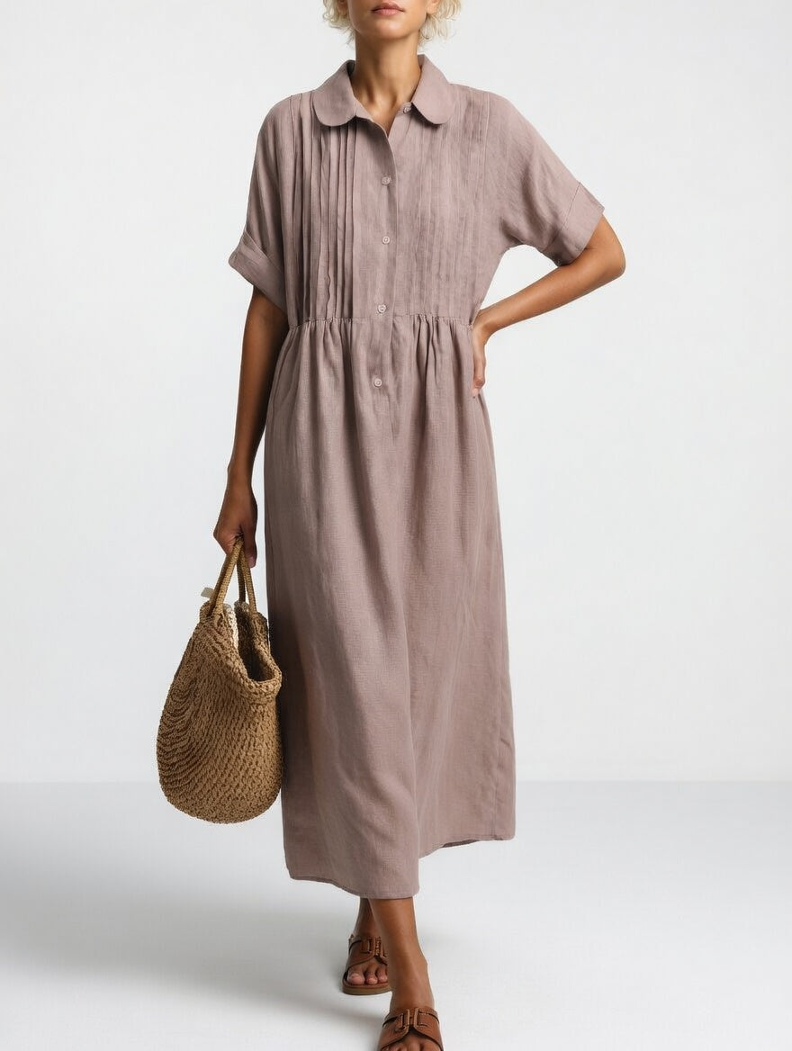 LYSANDRA | Luftiges Sommerhemdkleid