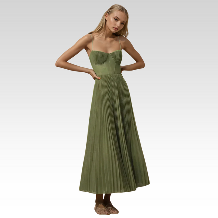 VERONIQUE | Verde Maxikleid