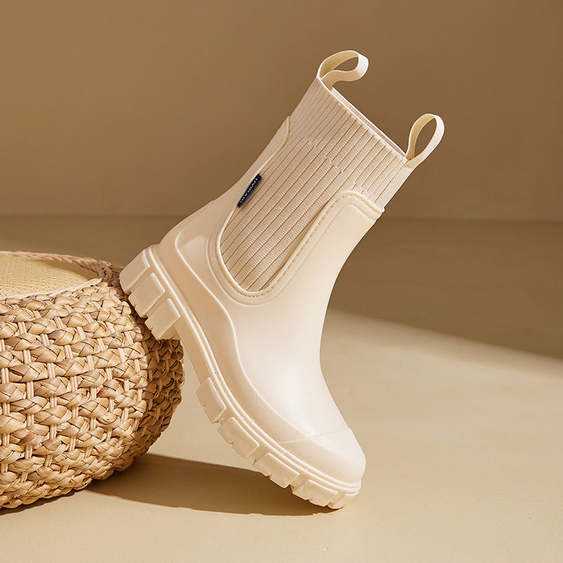 VALERIE | Klassische wasserdichte Chelsea-Stiefeletten