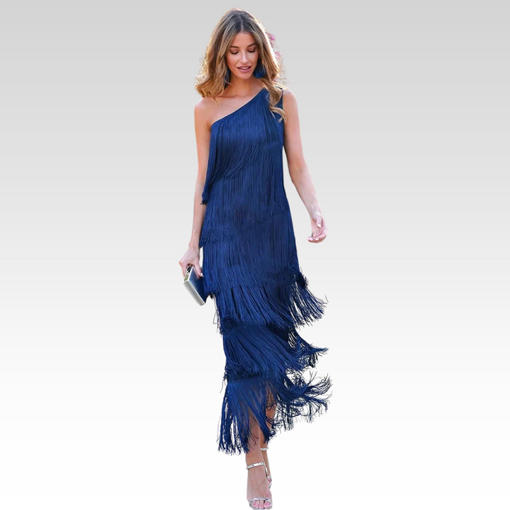 Carol | Einzigartiges One-Shoulder-Kleid