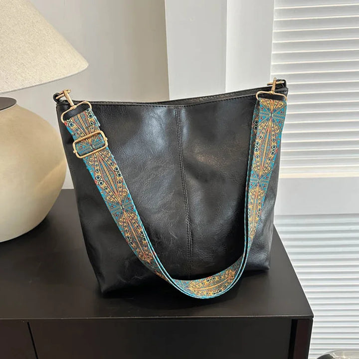 Heidi | Vintage Leder-Schultertasche