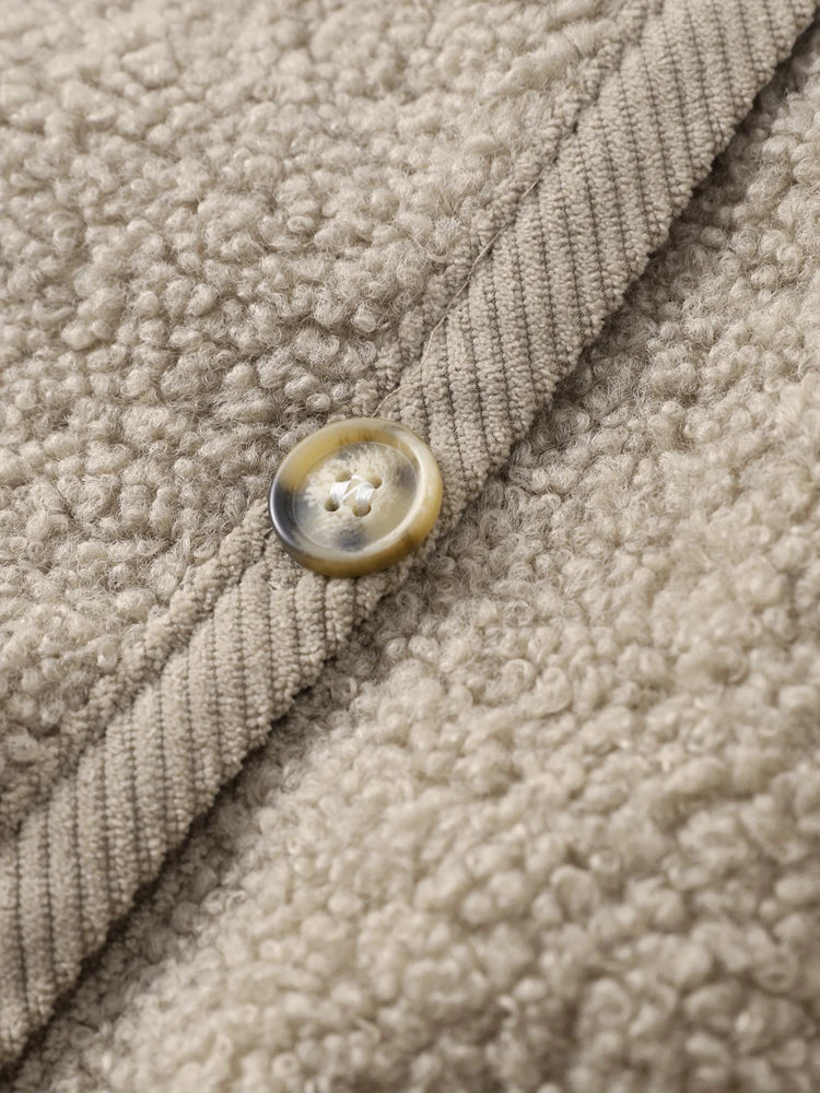 Zamra | Teddy-Strickjacke