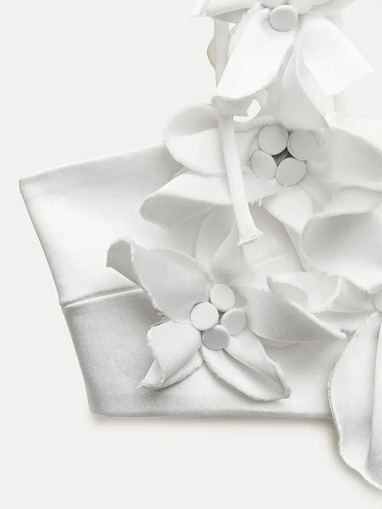 Zora | Mykonos Rose Detail Kleid