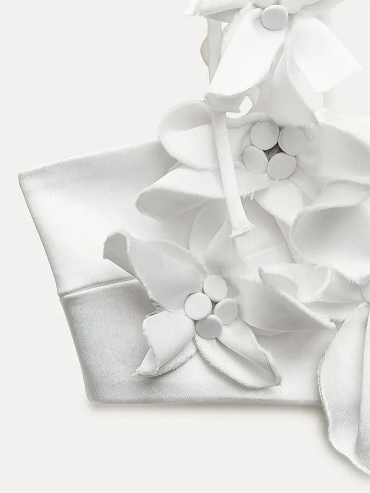 Zora | Mykonos Rose Detail Kleid