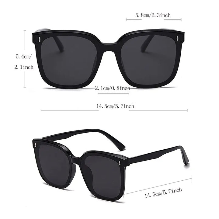 Mila | Modische Oversize-Sonnenbrille für Damen