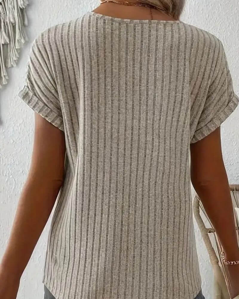 Rosina | Bluse mit V-Ausschnitt