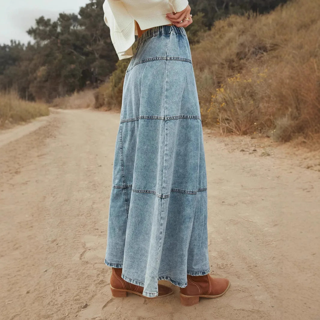 Linda | Maxi-Jeansrock