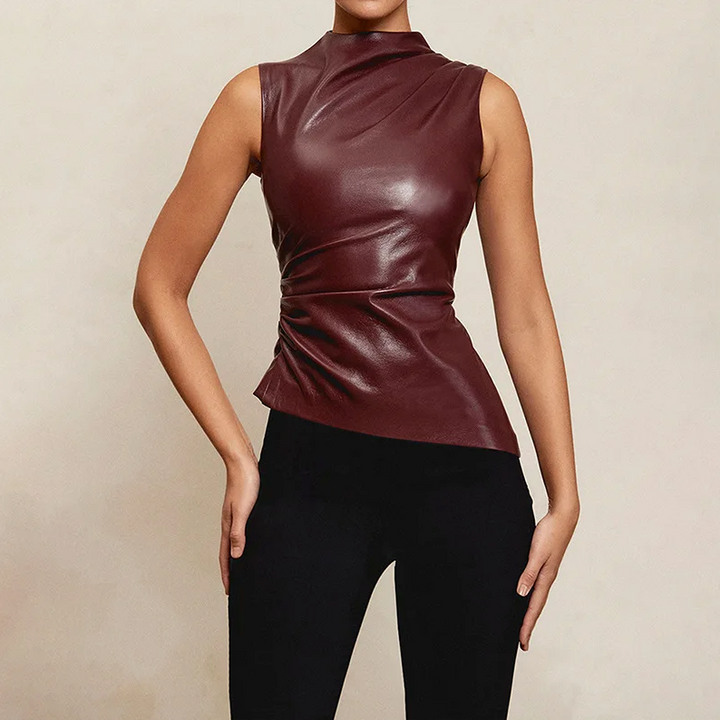 Ally | Kunstleder Top