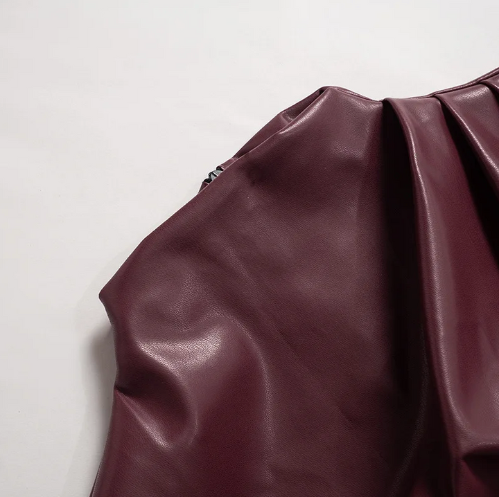 Ally | Kunstleder Top