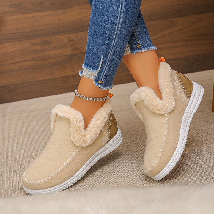 MARLA | Kuschelwarme & Rutschfeste Winter-Schuhe für Frauen – Elegant. Sicher. Bequem