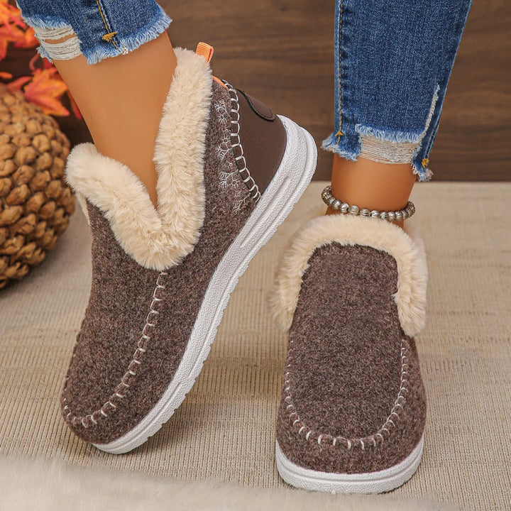 MARLA | Kuschelwarme & Rutschfeste Winter-Schuhe für Frauen – Elegant. Sicher. Bequem