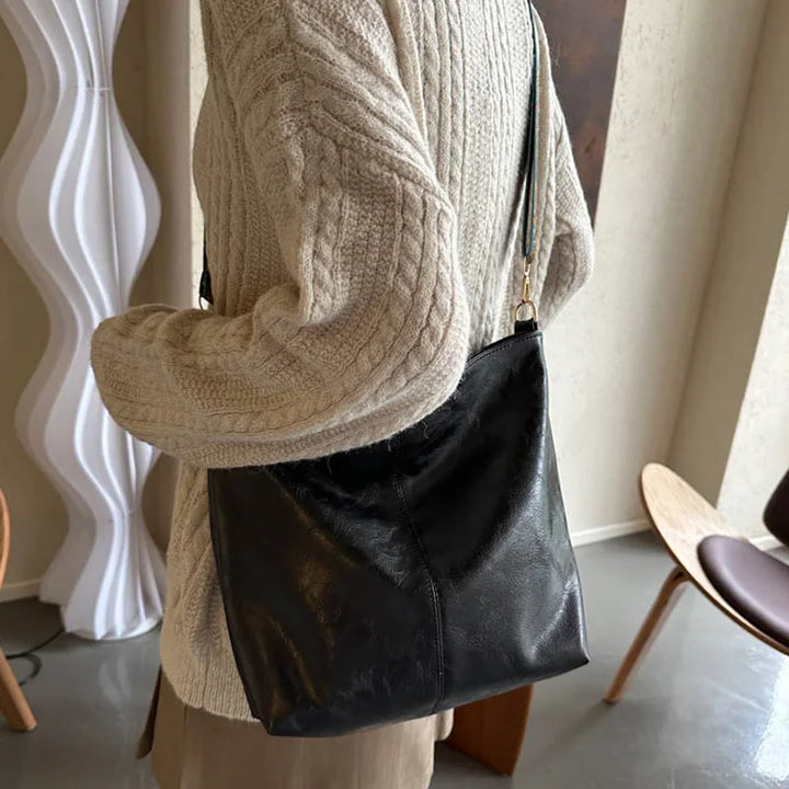 Heidi | Vintage Leder-Schultertasche