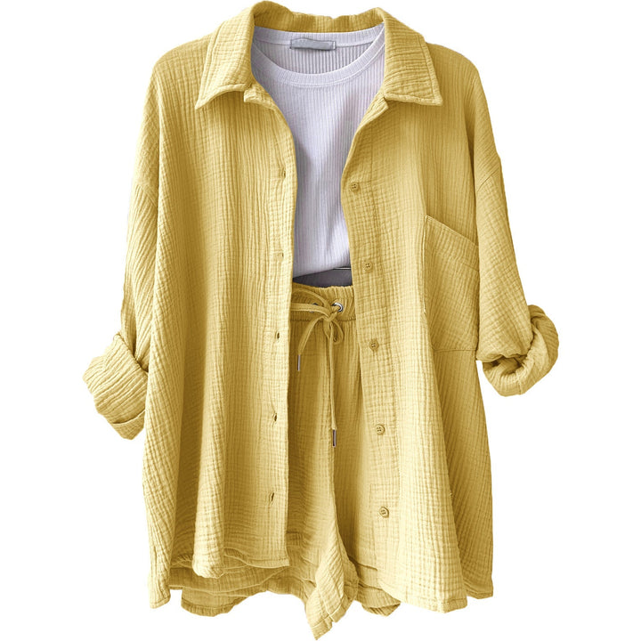 Leonie | Lässiges Baumwoll-Loungewear-Set