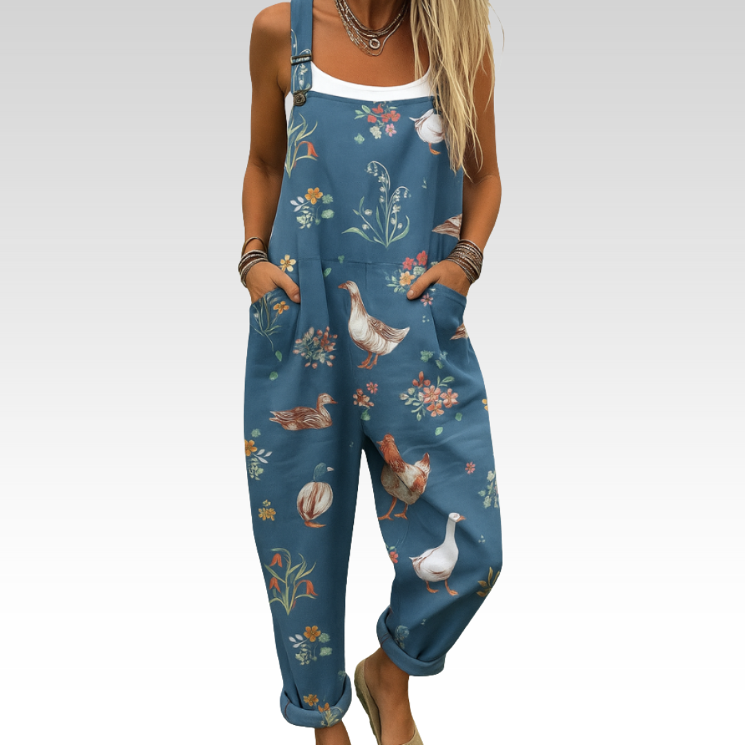 Marta | Künstlerischer Overall-Jumpsuit