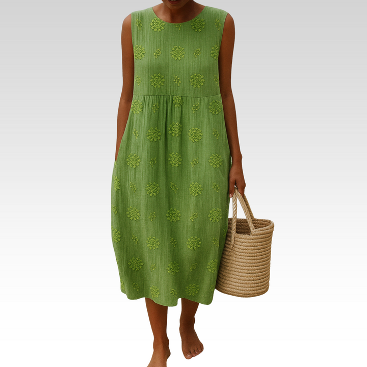 Elena | Elegantes Blumenkleid