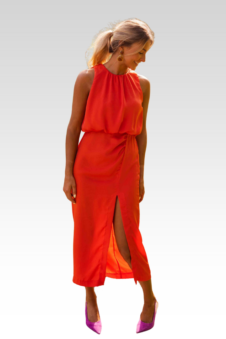 LEONIE | Elegantes Midikleid für stilvolle Sommerauftritte