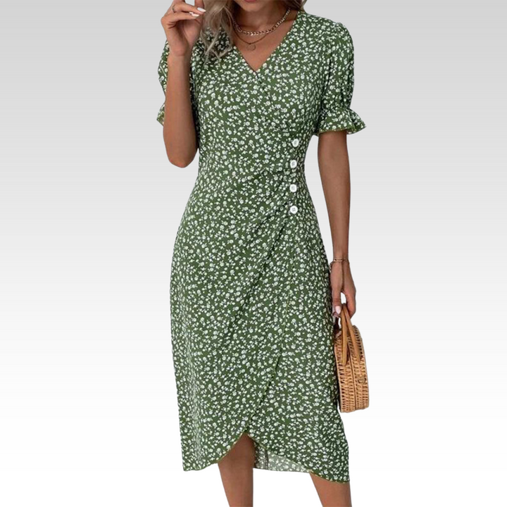 Florence | Figurbetontes Wickelkleid