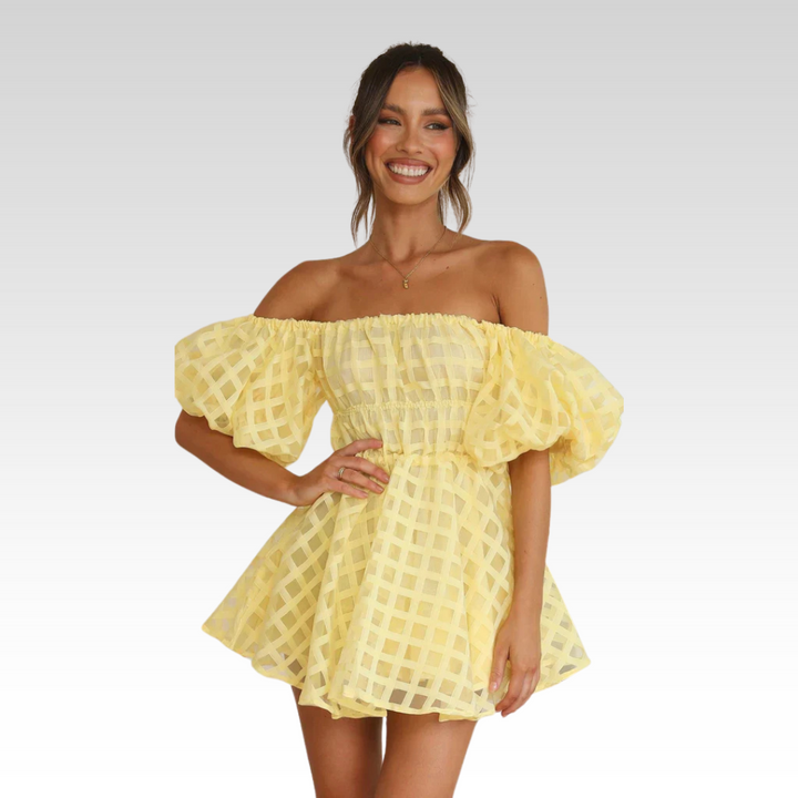 Ivy | Minikleid mit Puffärmeln