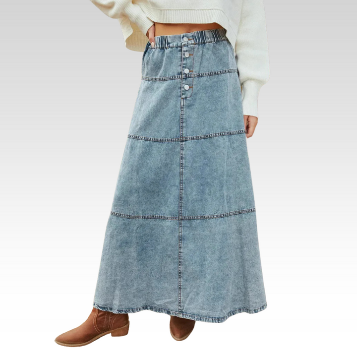 Linda | Maxi-Jeansrock