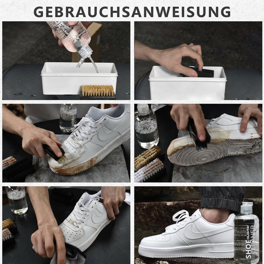 Premium Schutz- & Imprägnierset – Schützt Leder, Suede & Winterstiefel vor Wasser, Salz & Flecken