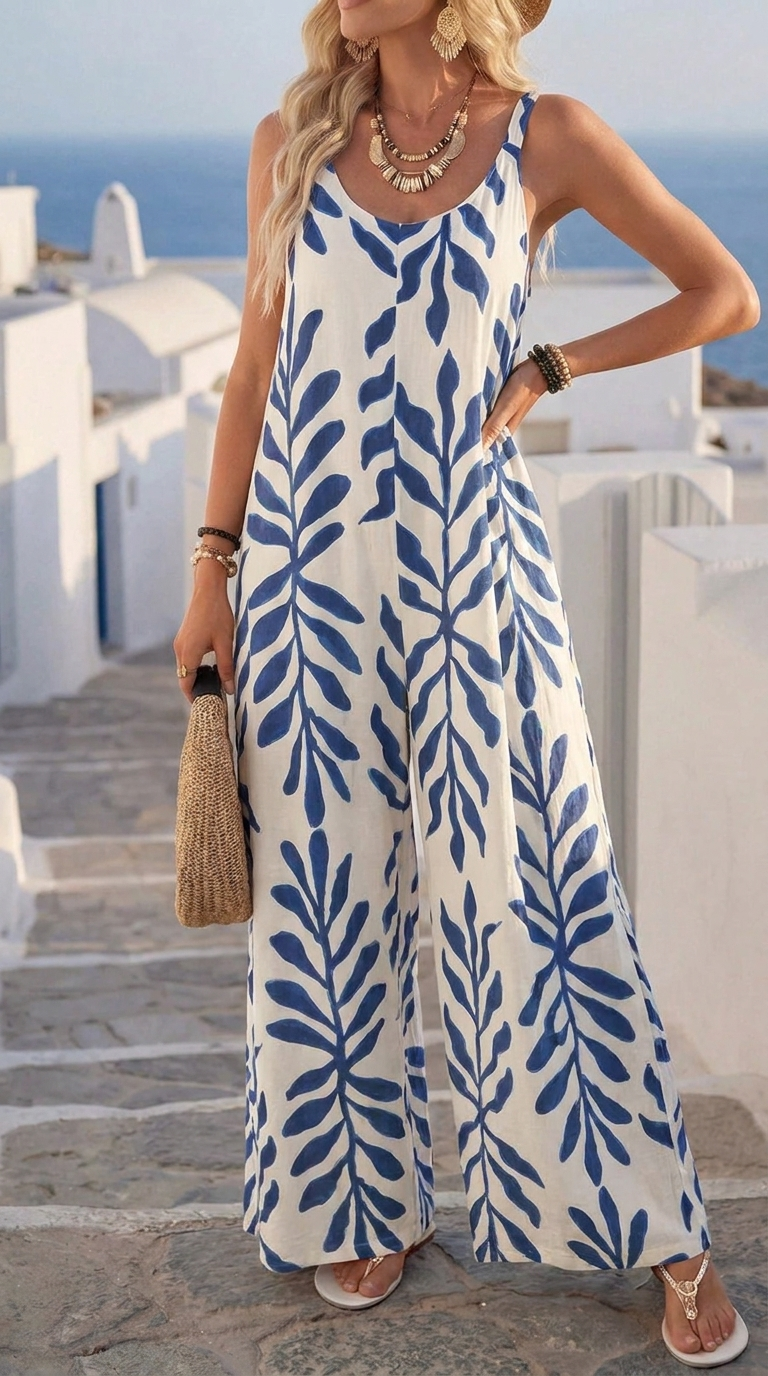 Sofia | Luftiger Komfort-Jumpsuit