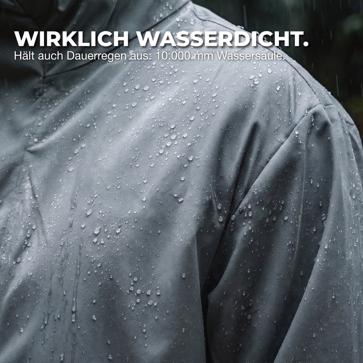 3in1 Smart Jacket Pro - Zertifizierte Schutzjacke, 100% reflektierend mit Fleece Zipp-In