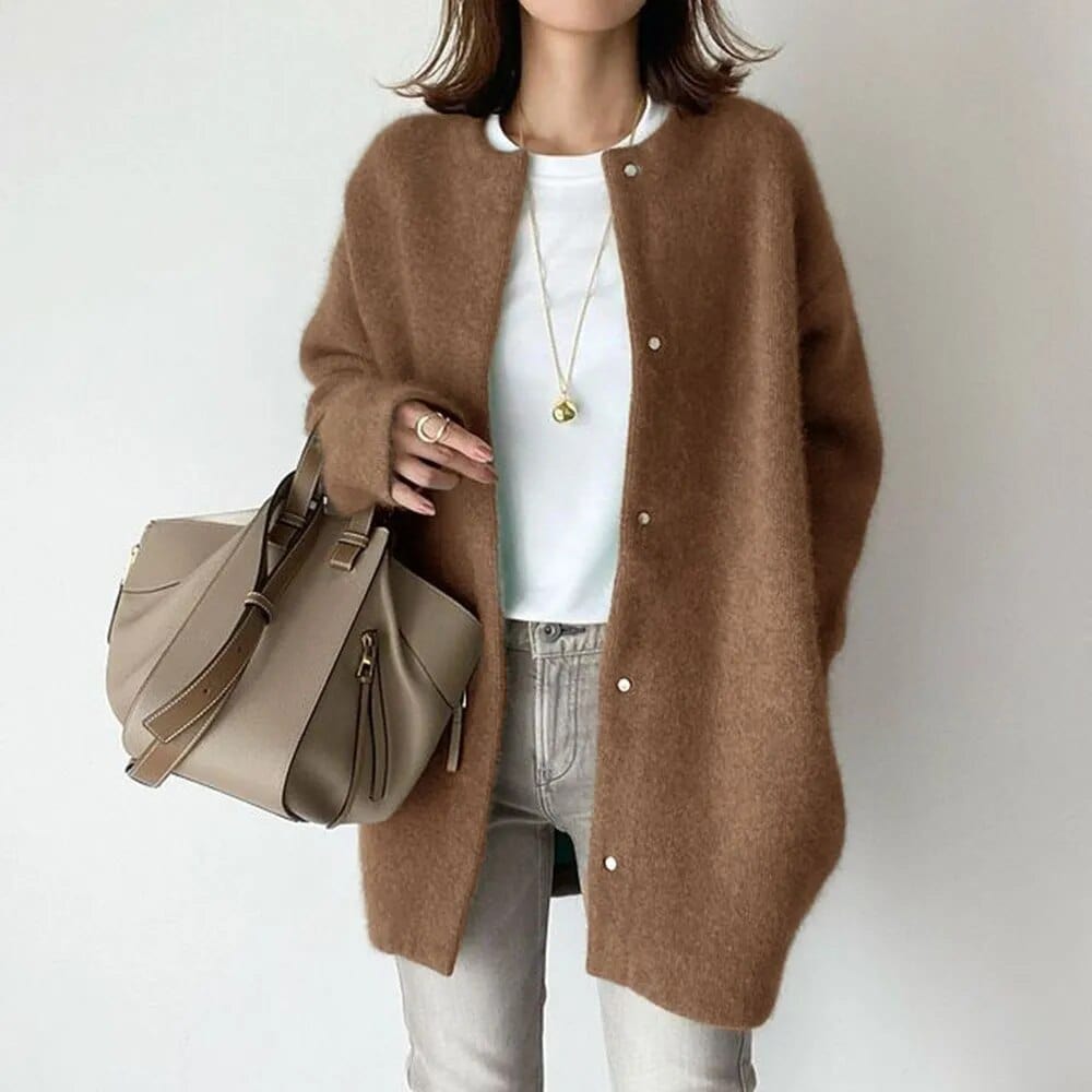 MATHILDA | LUXURY BUTTON CARDIGAN